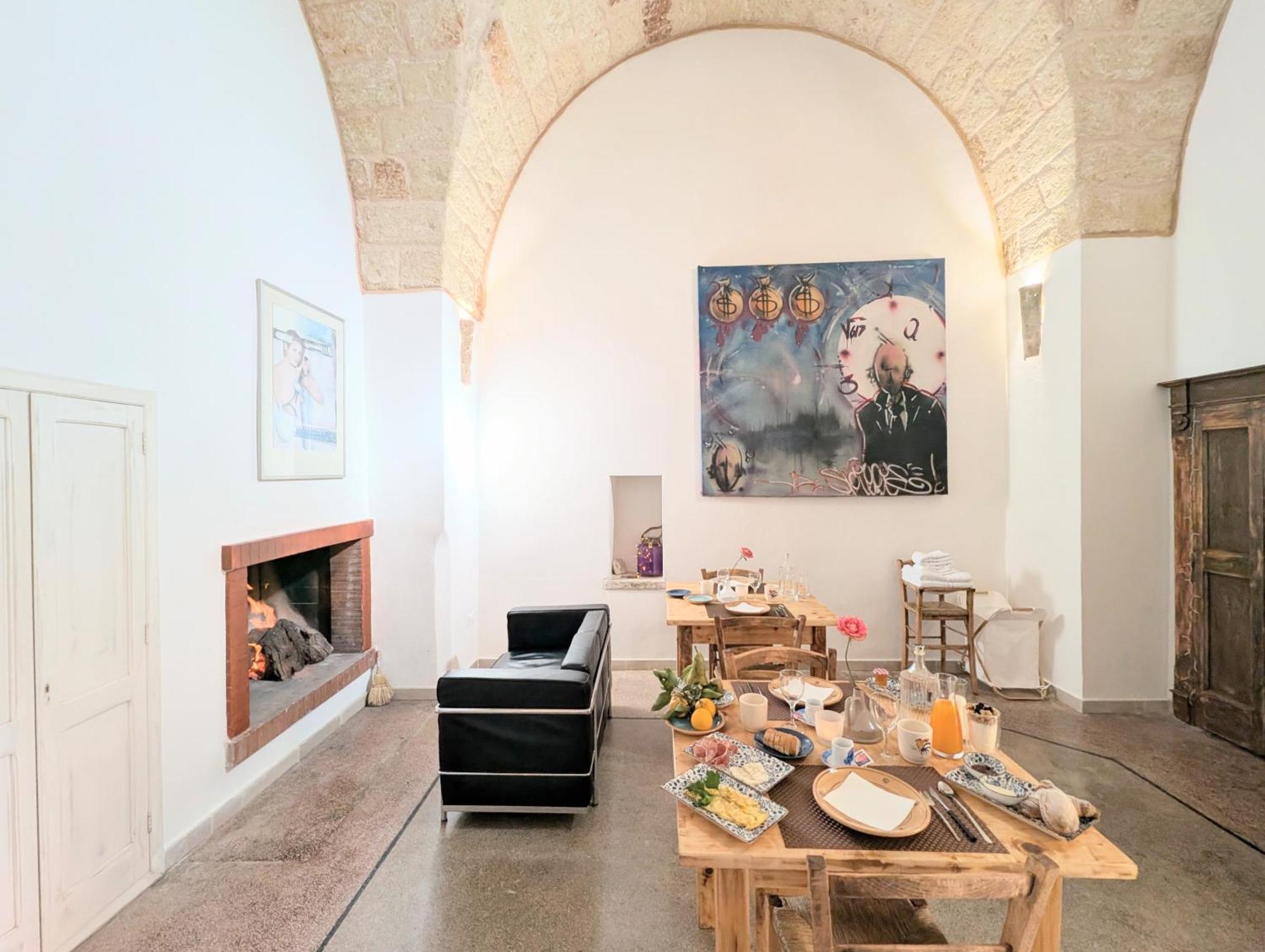The Art Of Leo Bed & Breakfast Lucugnano Dış mekan fotoğraf