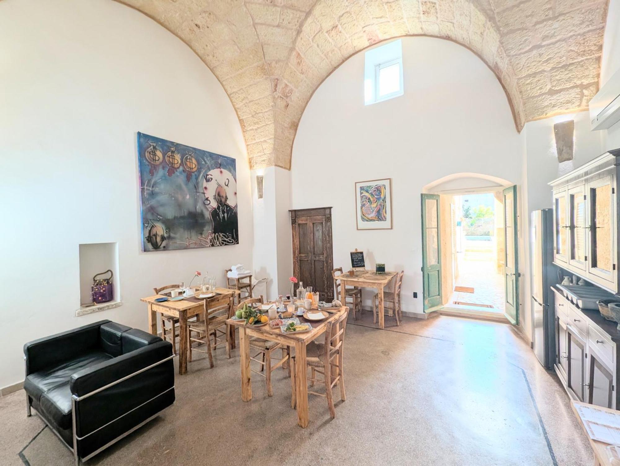 The Art Of Leo Bed & Breakfast Lucugnano Dış mekan fotoğraf